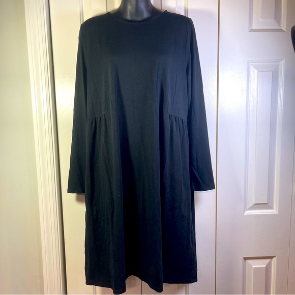 J. Jill Dresses & Skirts - J Jill Black Dress Pockets Large T1